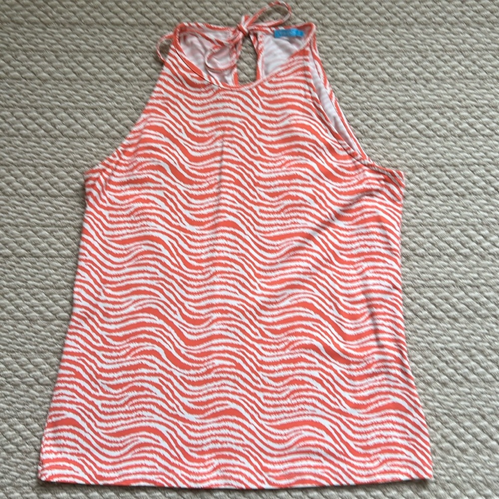 J McLaughlin Halter Tee Small
